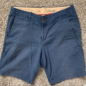 5/$20 🌱Gap striped blue/white shorts/ size 33